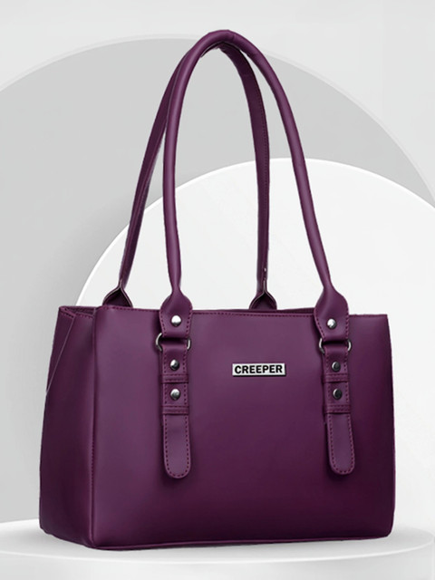 Buy CREEPER Women Purple Shoulder Bag Purple Online Best Price
