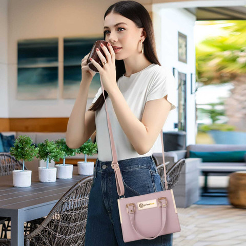 accomade Pink Hand-held Bag Fancy Bags Shoulder Bags Use College