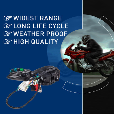 UNO MINDA Handle Bar Switch (Left Side) With Self Start For Hero