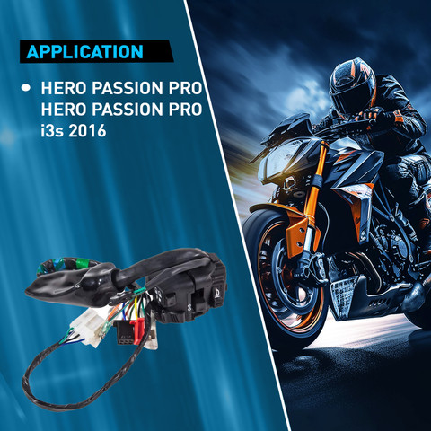 UNO MINDA Handle Bar Switch (Left Side) With Self Start For Hero