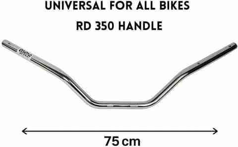 EAZ RD 350 Chrome Handle Bar Compatible for Royal Enfield Models