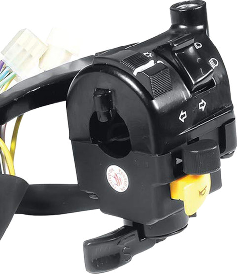 UNO MINDA Handle Bar Switch Lever Assembly (Left) With Kick Start