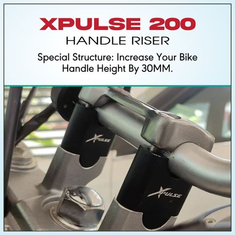 X Pulse Handle Riser OBEROI'S TRADERS Xpulse 200 Bike Premium Handle Riser / Handlebar ...