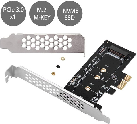 Nvme Adapter Card M2 Pcie X1 Adapter ULTRABYTES PCI-E X1 To NVMe