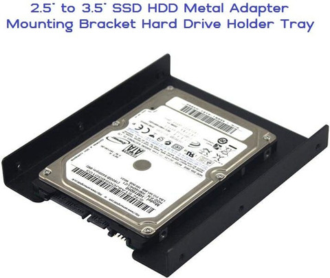 RyzCare SSD Bracket to Adapter SSD Mounting Bracket Kit to  SSD HDD inch Shock Resistant Water Proof PC,SDD