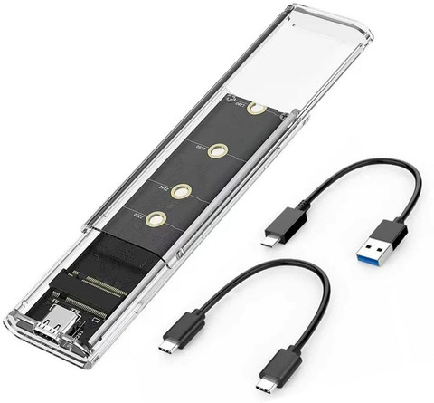 Tobo NVMe SATA SSD Enclosure Adapter Tool-Free, USB C Gen