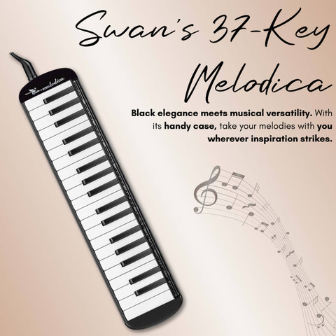 SWAN 37 Key Melodica with Case - Black Price in India - Buy SWAN