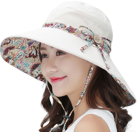 AlexVyan Sunvisor Hats Wide Brim Summer Cap UV Protection