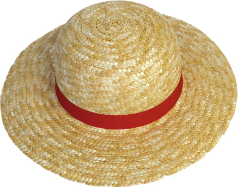 ComicSense One Piece Anime Monkey D Luffy Straw Hat (Real Life