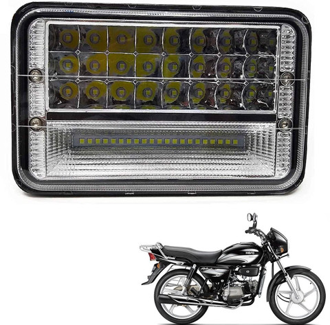 JAQUMA Splendor Headlight Headlight Motorbike LED for Hero (12 V