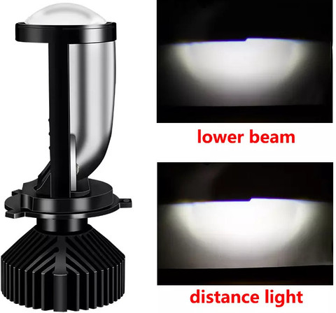 Projector Headlight Hero Maestro Headlight Bulb Osram H4 6000K Car