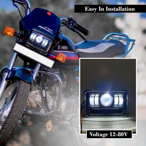 Nxg Bike Headlight Splendor Nxg Headlight Price Modified Splendor - Main Image