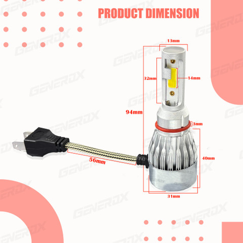 Generox LED Headlight for Honda Stunner Price in India Buy