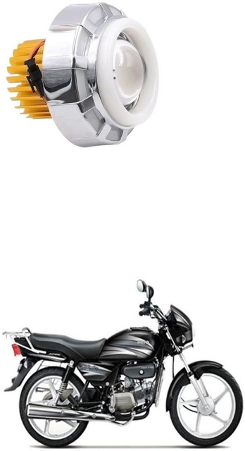 Hero Honda Splendor Plus Modified Headlight AutoPowerz Skulls With