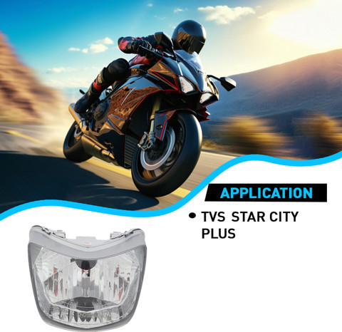 Star City+ Tvs Star City Plus Headlight UNO MINDA Halogen