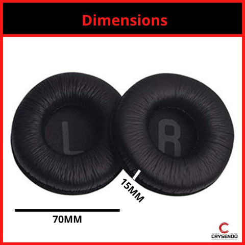 Crysendo Headphone Cushion Compatible with JBL Tune 500/600 600