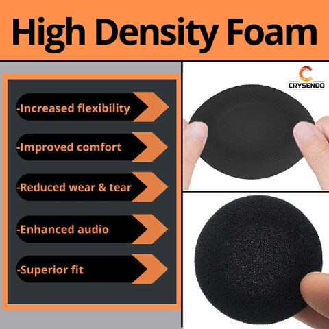 Crysendo Headphone Cushion Compatible with Jabra Evolve 30