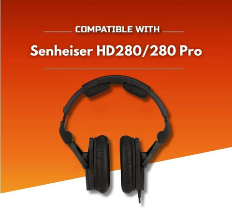 Crysendo Compatible with Sennheiser HD 280 pro Headphones Cushion