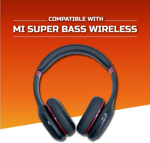 Crysendo Headset Cushions for M-i Super Bass Wireless Headset