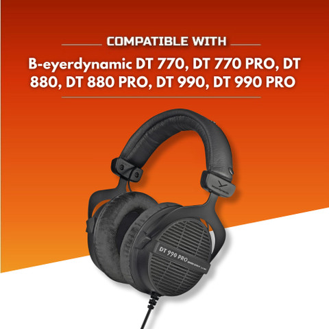 Crysendo Headphone Cushion for Beyerdynamic DT770, DT770 Pro
