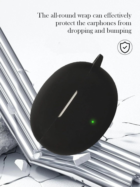 CRUIC Silicone Velcro Earbuds Case For OnePluss Nord Buds pro