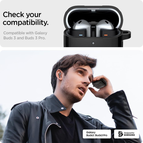 Spigen Polypropylene Latch Earbuds Case For Galaxy Buds3 Pro (2024
