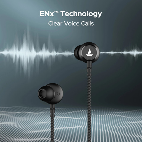 boAt Rockerz 110 with 40 HRS Playback, ENx Technology, Beast Mode