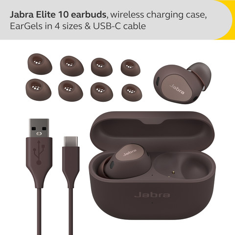 JABRA Elite 10 True Wireless earbuds - advance ANC, multipoint