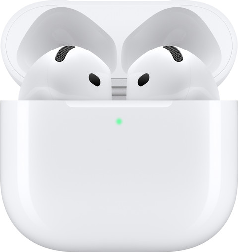 Apple AirPods Wireless Earbuds, Personalised Spatial Audio,Sweat and  Water Resistant Bluetooth