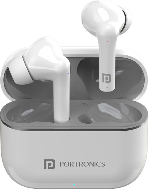 Portronics Harmonics Twins S6 Smart TWS Earbuds with 50Hrs