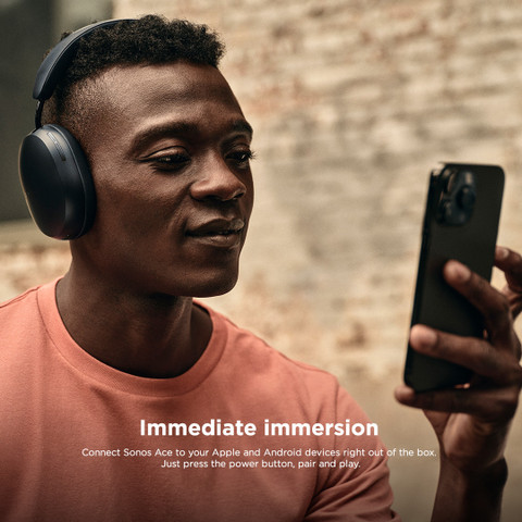 Sonos Wireless Over-Ear Headphones with Noise Cancellation