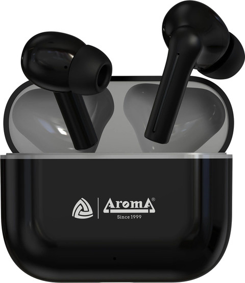 Aroma NB140 Galaxy 50 Hours* Playtime, Deep Bass, Fast Charging Earbuds  Bluetooth