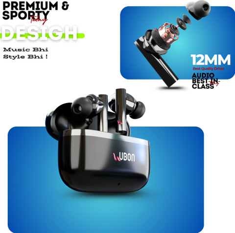 delphine True Wireless Earbuds Touch Control Noise Reduction