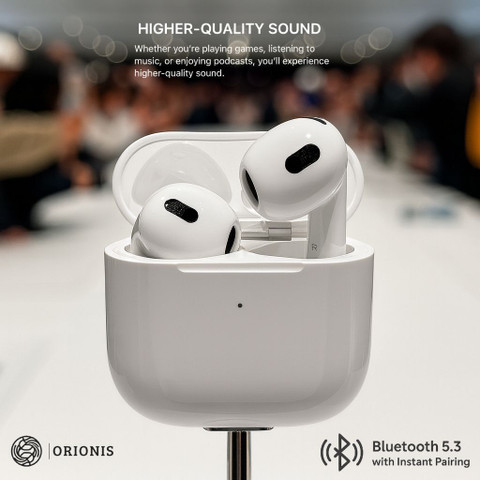 Orionis AirPodsss 4 | True Wireless Earbuds with Active Noise