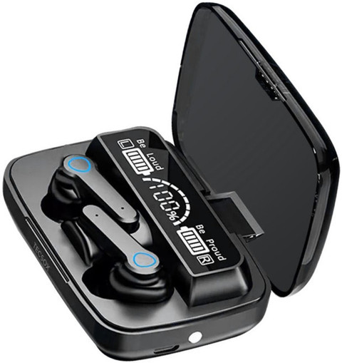 TecSox True Wireless Earbuds with Charging |ipx |50hrs PlayTime