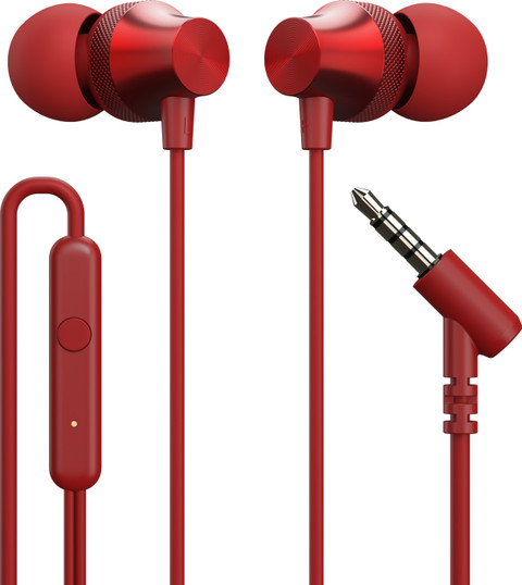 Portronics Earphones Braided Cable Earphones With Mic Buy