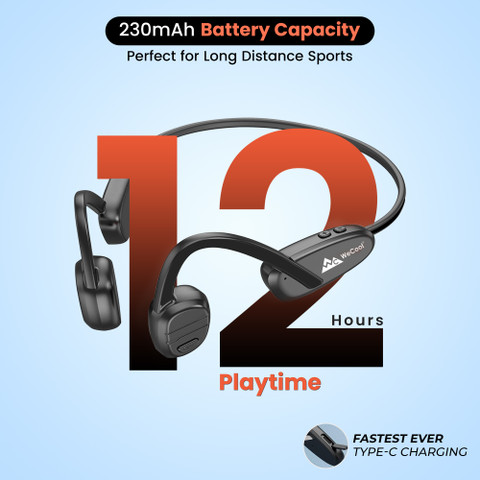 WeCool Moonwalk M2 Bone Conduction headphones, Bluetooth