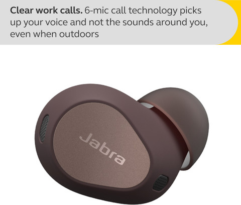 JABRA Elite 10 True Wireless earbuds advance ANC, multipoint,Dobly  Atmos,6 mic-tech Bluetooth