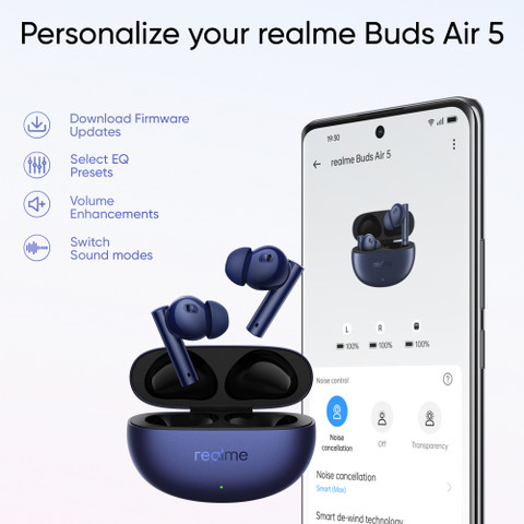 Realme Airdots Pro Price In India Realme Buds Air With 50dB ANC