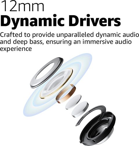 Redmi Buds 5A True Wireless Earbuds with ANC, Black - Image 8
