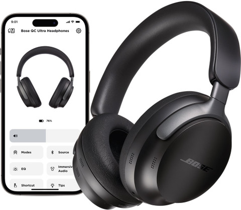 Bose New QuietComfort Ultra Headphones with Spatial Audio,NC