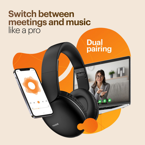 Noise TWO with 50 Hours Playtime, Low latency (up to 40ms), and