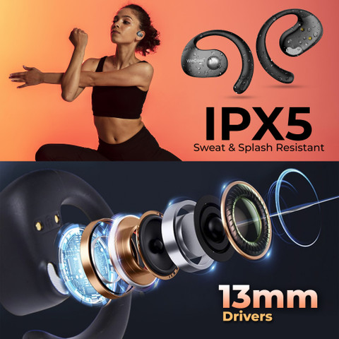 WeCool MoonWalk Mini OWS Bluetooth Earphones Wireless with Call