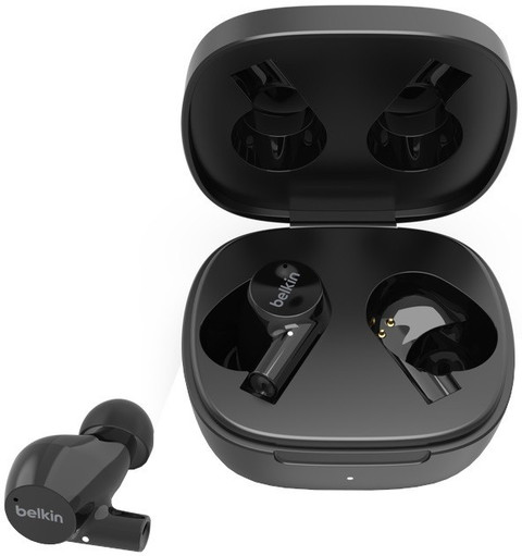BELKIN TWS Earbuds IPX5,Up to 31 Playtime Wireless Charging Dual mic  on Each Side Bluetooth