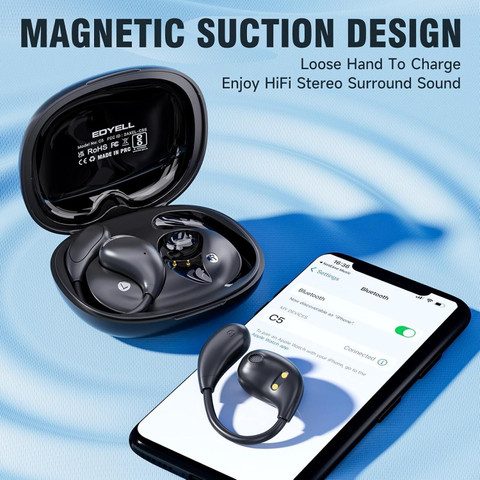 Bluetooth Headphones Edyell Touch Two C5 Manual Edyell C5-EARBUD