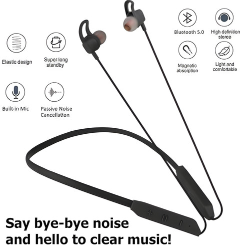 Clairbell BT Max (Wireless Bluetooth Neckband Earphones) with Incoming Call  VibrationZF429 Bluetooth