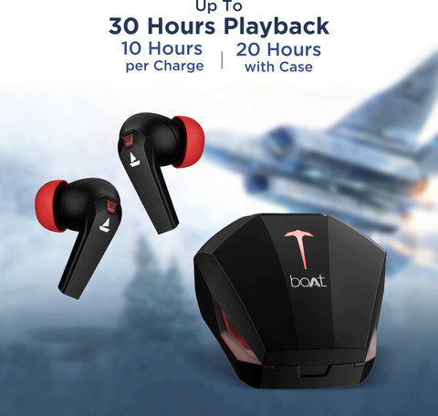 boAt Airdopes 192 with Beast Mode(40ms), 30 Hours Playback LED