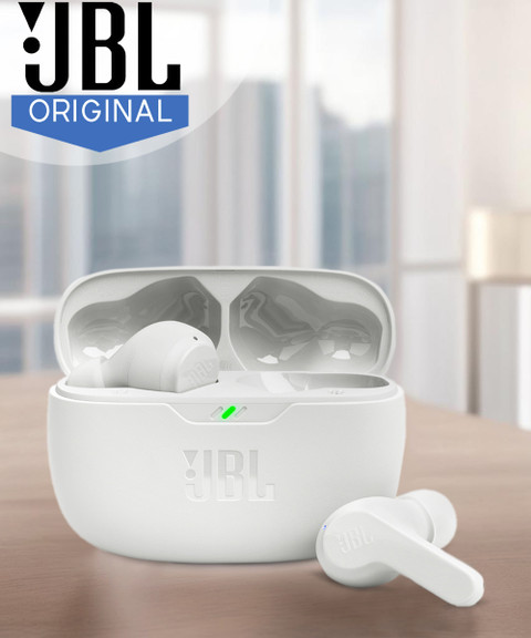 JBL Vibe Beam TWS, 32Hr Playtime, IP54, Smart Ambient TalkThru - Main Image