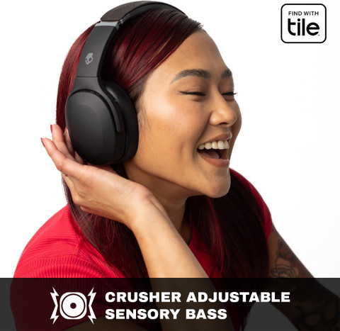 Skullcandy Crusher Evo 40mm drivers 40Hr Playtime+Rapid Charge