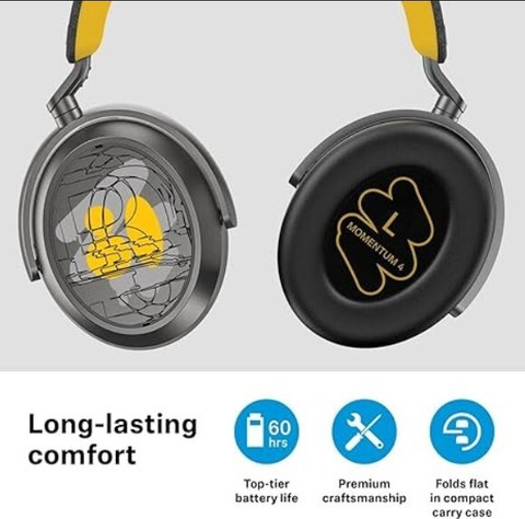 Sennheiser MOMENTUM 4 Wireless designed in Germany with Adaptive